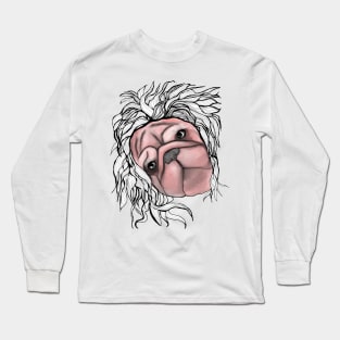 Dog hair Long Sleeve T-Shirt